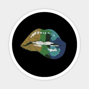 Rainbow Lips 2 Magnet